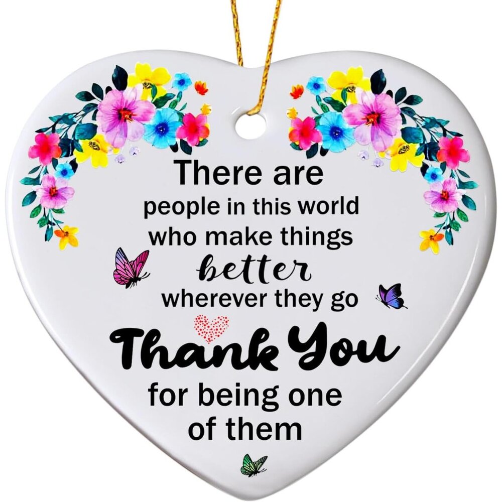 Thank You Christmas Ornaments 2025,Thank You Gifts For Women Teacher Boss Cowork